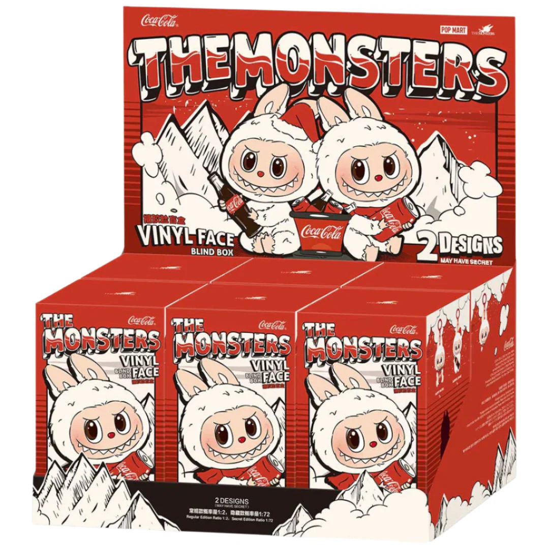 THE MONSTERS COCA-COLA SERIES-Vinyl Face Blind Box
