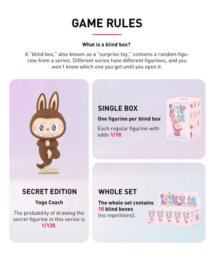 THE MONSTERS Lazy Yoga Series Figures