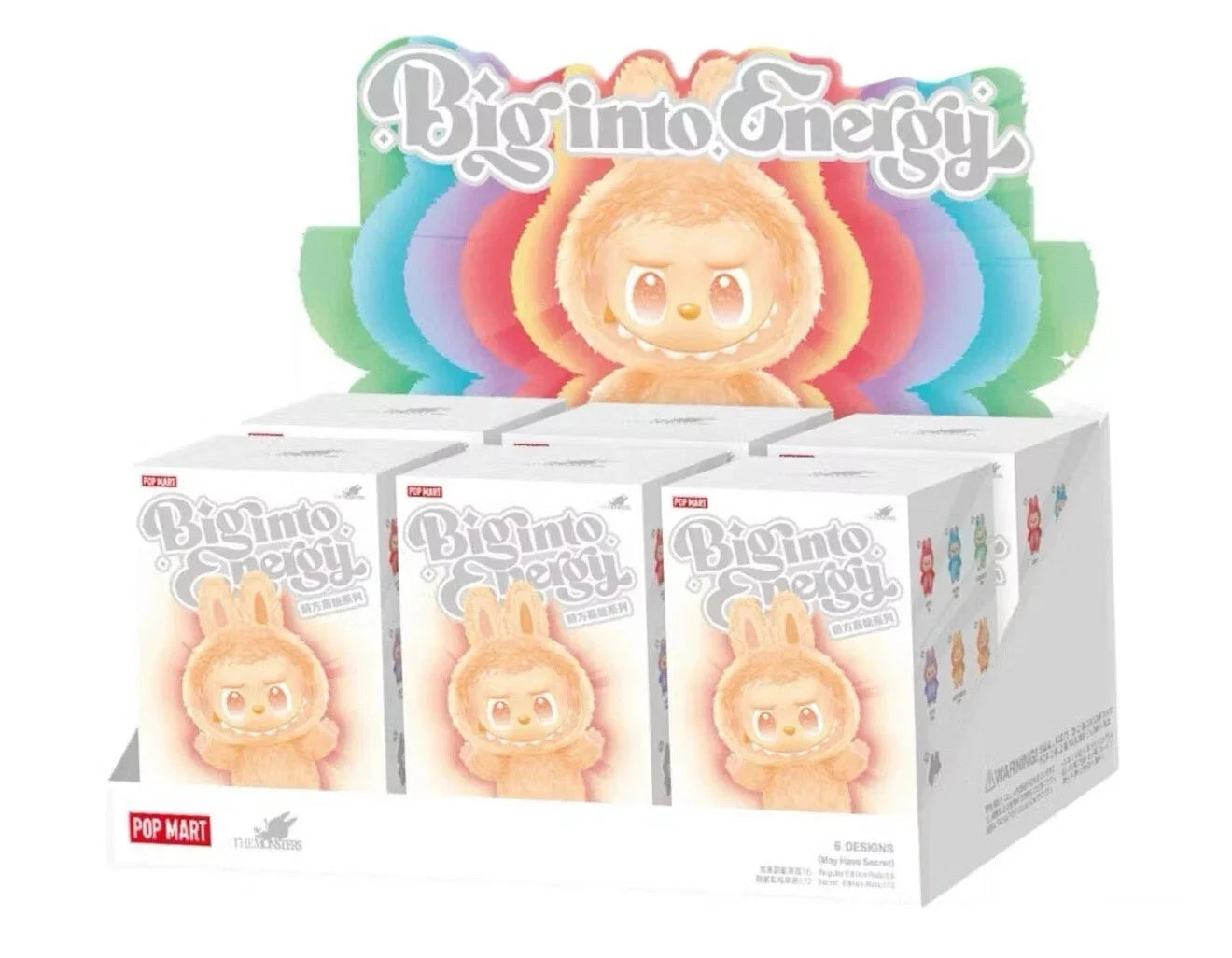 THE MONSTERS Big into Energy Series-Vinyl Plush Pendant Blind Box